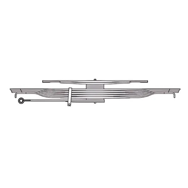 Mola Tras para Ford Cargo 1933 1722 1932 4532 — KFO2141A2