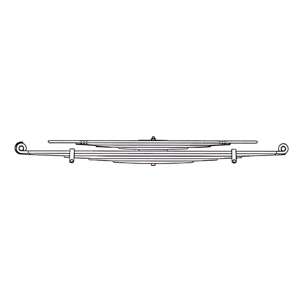 Mola Traseira MB L1935 L1941 1989/1993 — KMB000603