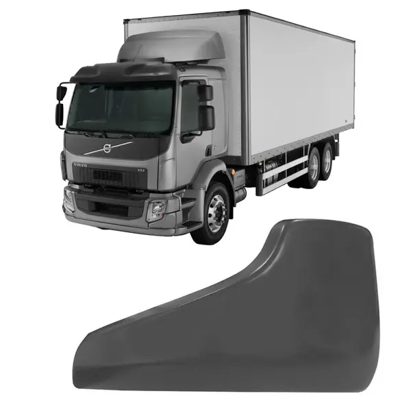Moldura Farol Auxiliar Volvo VM 2014-2019 Lado Esquerdo Sem Furo - Peça Original