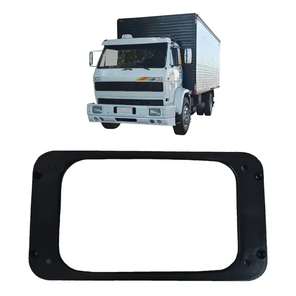 Moldura Farol Caminhão VW 12140 16220 24220 1981-1992 L/E Resistente e Perfeita Encaixe