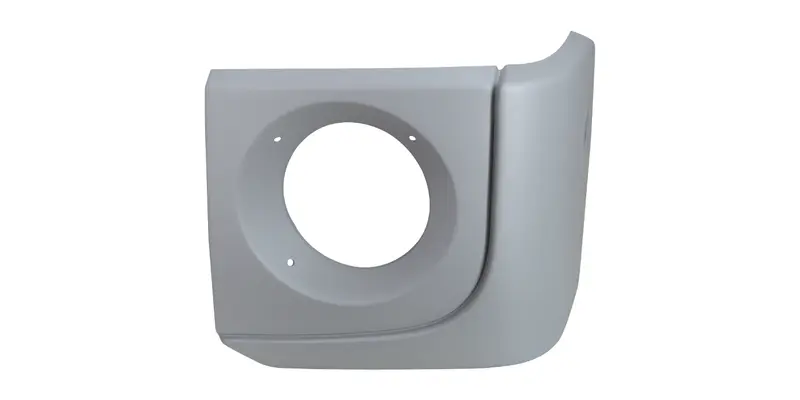 Moldura Farol LE 2P853207 ABS VW073 0628 4076E Deliv Redondo 12789