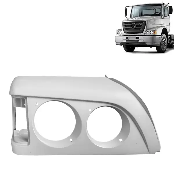 Moldura Farol para Caminhão MB Atron 1319 / 2324 Lado Direito