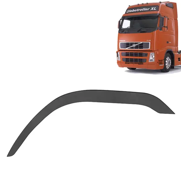 Moldura Para-Lama para Caminhão Volvo FH 2004 á 2014 Lado Esquerdo
