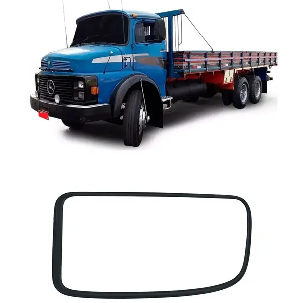 Moldura Quadro Porta Direita Caminhão MB 1113 até 2013