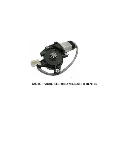 Motor Vidro Eletrico 12V Mabuchi 8 Dentes LE