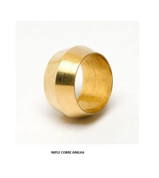 Niple Cobre 1/2 Anilha