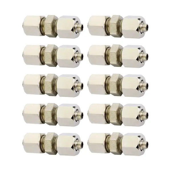 Niple Emenda Calibrador Rodoar 6 Mm KIT 10 Peças