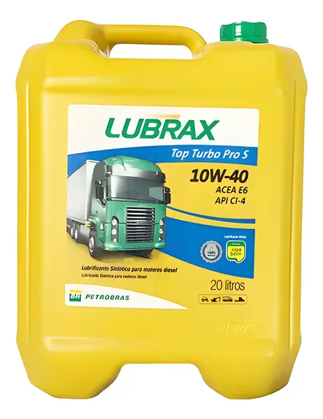 Oleo Lubrax 10W40 Top Turbo Sintetico — 01002395