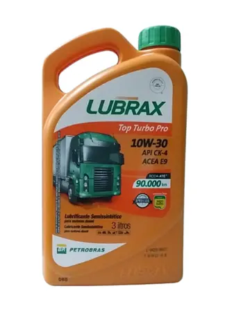Oleo Lubrax Top Turbo Pro 10W30 CK-4 3L — 1024954