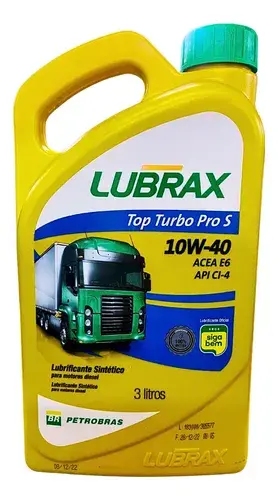 Oleo Lubrax Top Turbo Pro S 10W40 CI-4 — 1025001