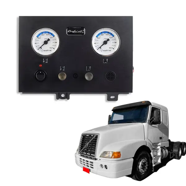 Painel Rodar Calibrador Caminhão Volvo FH NH 2004... Acima
