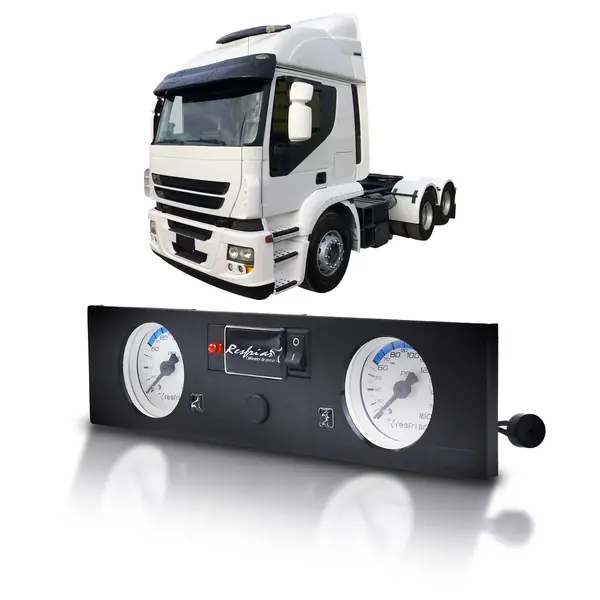 Painel Rodoar Calibrador Caminhão Iveco Stralis Antigo