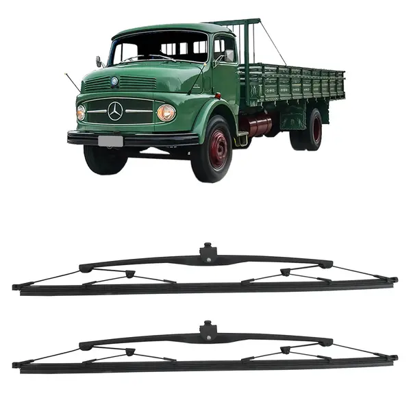Palheta Limpador Parabrisa Caminhão MB 1113 Cab. Baixa Par