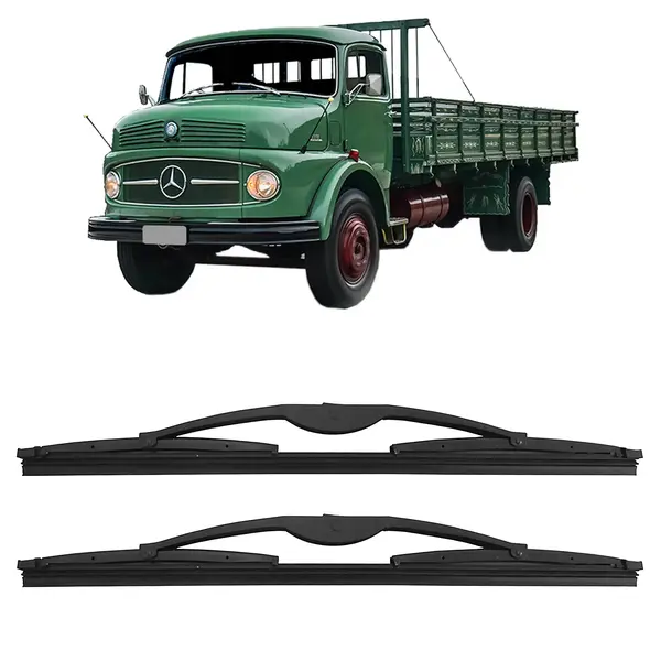 Palheta Limpador Parabrisa Caminhão MB 1113 Cabine Baixa Par