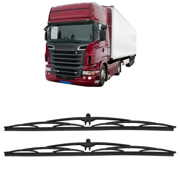 Palheta Limpador Parabrisa Caminhão Sc Serie 5 Par