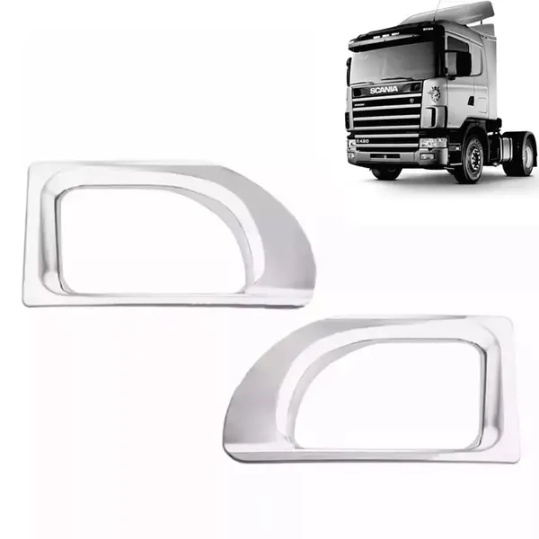 Par Acabamento Entrada de Ar para Scania Série 4 114 124 1998 á 2007