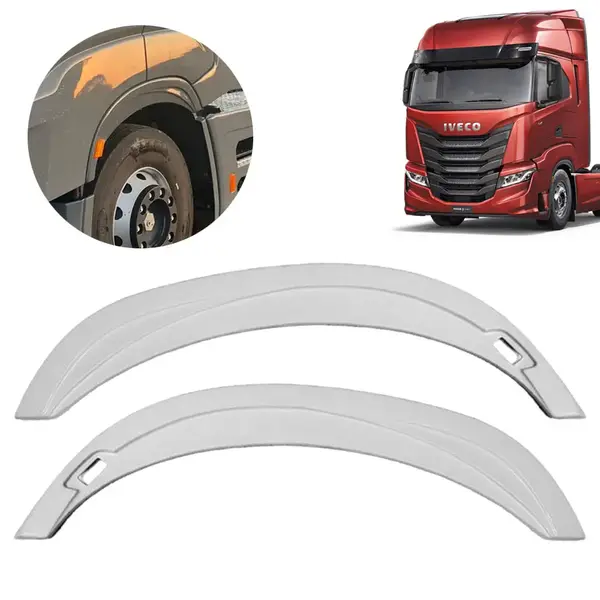 Par Alongador Para-lama Cabine para Caminhão New Iveco S-Way