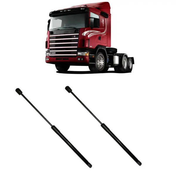 Par Amortecedor Grade Frontal Caminhão Scania SC P94 114 - Alta Durabilidade