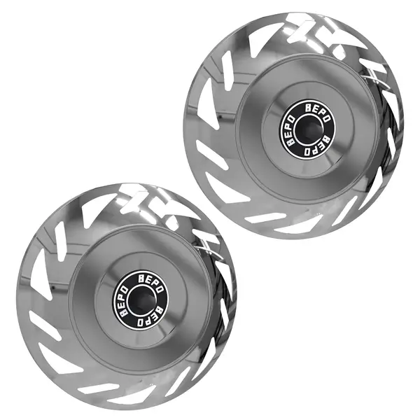 Par Calota Aro 16 Caminhao MB 608 708 VW 3/4 Ford F4000 Cargo