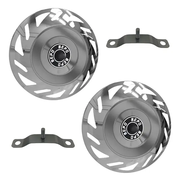 Par Calota Dianteira Aro 16 MB 608 Ford F4000 VW 3/4 C/supt