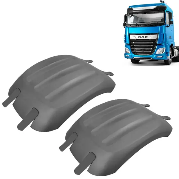 Par Centro Para-Lama Traseiro para Caminhão DAF CF / XF Com Presilhas