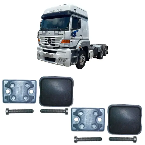 Par de KIT Fixador Espelho Retrovisor Caminhão MB 1938S