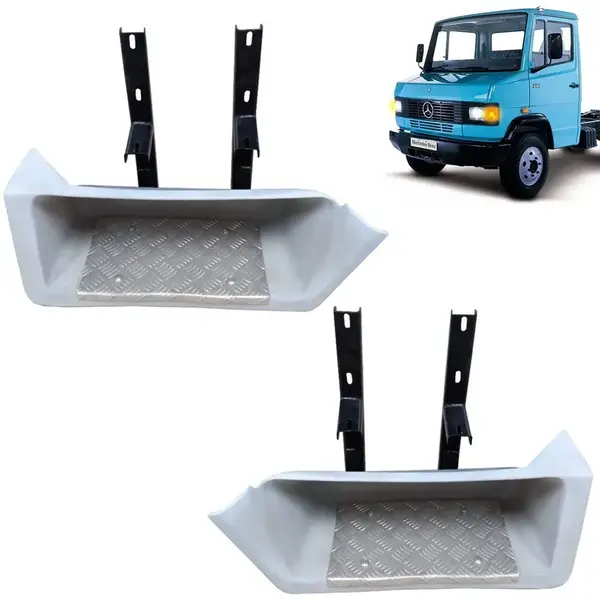 Par Estribo Inferior Cabine para Caminhão MB 709 / 710 / 712 / 912 / 914 / 1114