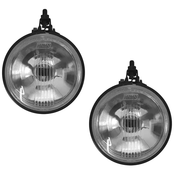 Par Farol Milha Auxiliar Parachoque e Spoiler Redondo