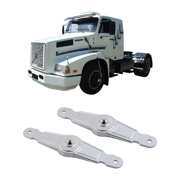 Par Flange Rodoar Diant. Caminhão Volvo N10 NL Roda Raiada