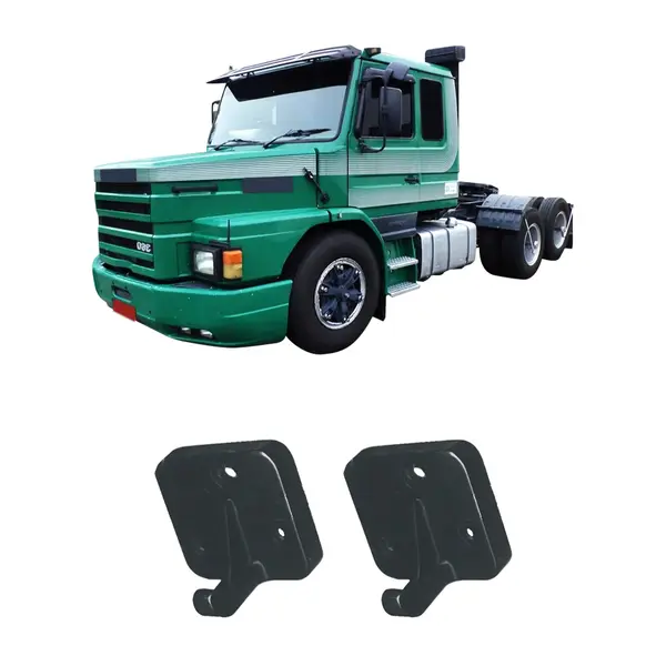 Par Gancho Trava Capo Caminhão Scania 112 113 c/ 1 Garra