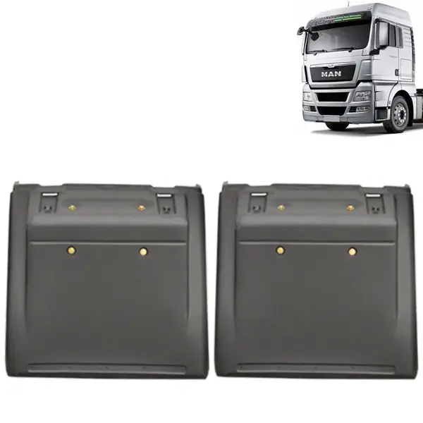 Par Meio Para-lama Dianteiro para Caminhão Man TGX 2012 á 2016