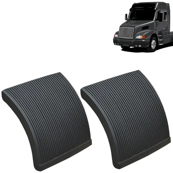 Par Meio Para-Lama Traseiro Cabine para Caminhão Volvo FH / FM / NH