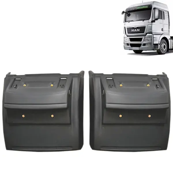 Par Meio Para-lama Traseiro para Caminhão Man TGX 2012 á 2016