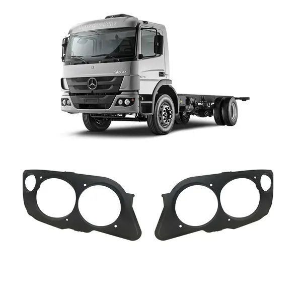 Par Moldura Farol MB Atego 2012