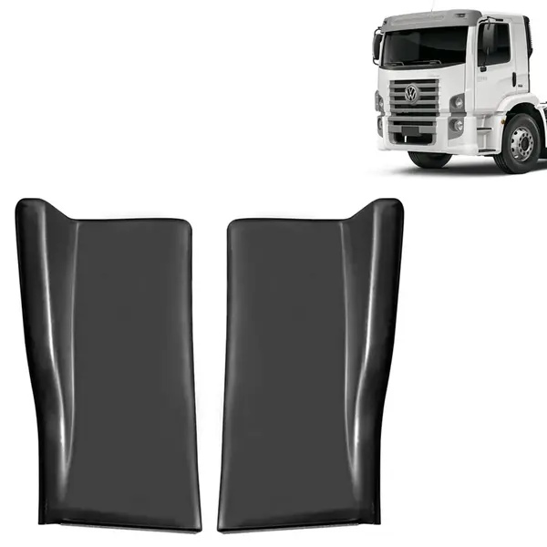 Par Para-Barro Interno Estribo para Caminhão VW Constellation 2 Estribos