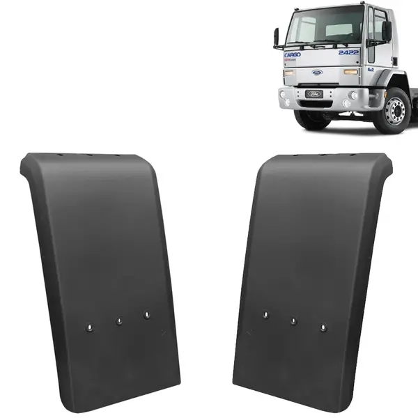 Par Para-Lama Traseiro Cabine para Caminhão Ford Cargo até 2011