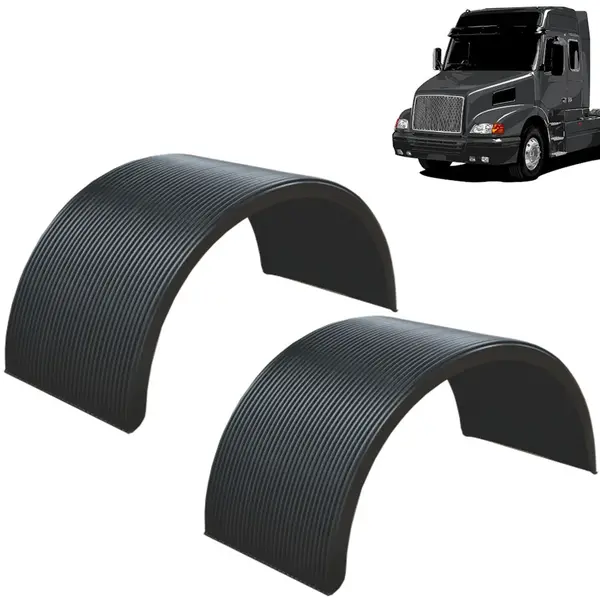 Par Para-Lama Traseiro Cabine para Caminhão Volvo FH / FM / NH CH 6,5