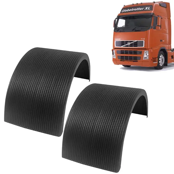 Par Para-Lama Traseiro para Caminhão Volvo FH 1998 á 2014