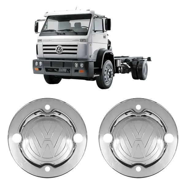 Par Sobre Tampa Cubo Dianteiro VW Constellation Worker Titan