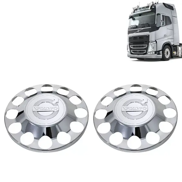 Par Sobre Tampa Cubo Tração para Caminhão Volvo NH / FM / FH