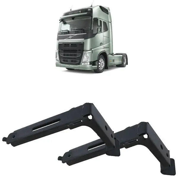 Par Suporte Abraçadeira Paralama Caminhão Volvo FH 2015