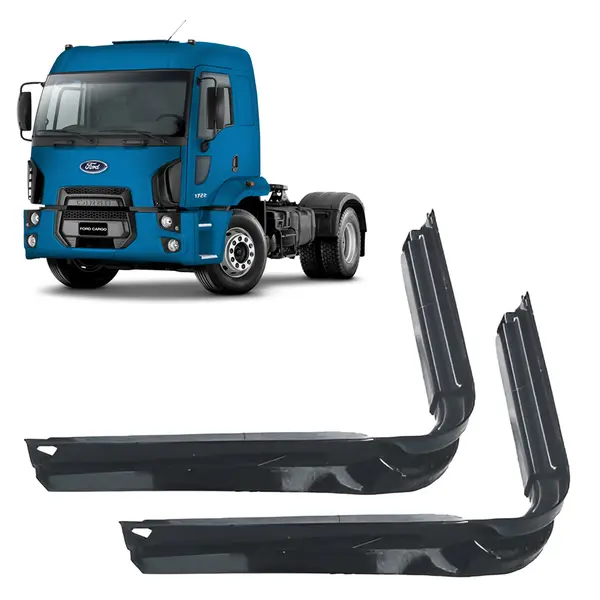 Par Suporte Tanque Inferior 275 Lts Ford Cargo Todos S/cinta
