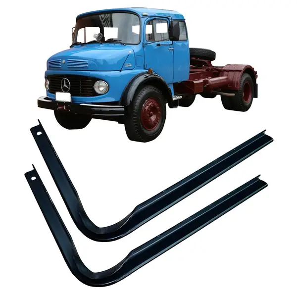 Par Suporte Tanque Inferior 300 Lts Caminhão MB 1519 S/cinta
