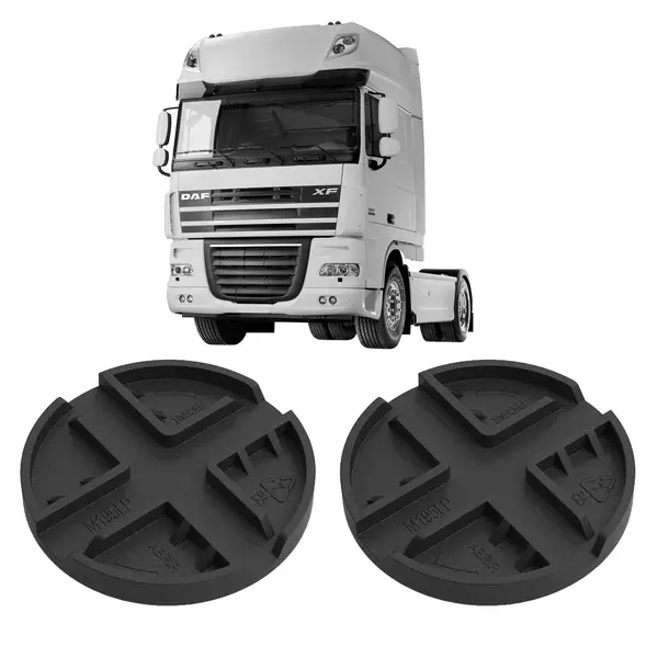 Par Tampa Boia Tanque Auxiliar S/cotovelo Caminhão DAF XF