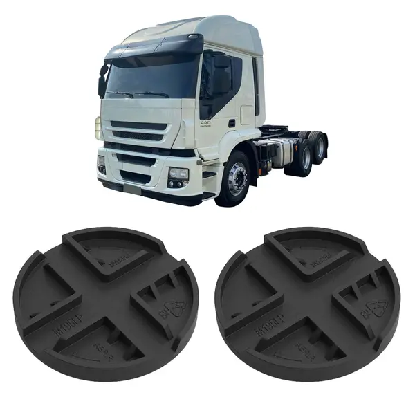 Par Tampa Boia Tanque Auxiliar S/cotovelo Caminhão Iveco