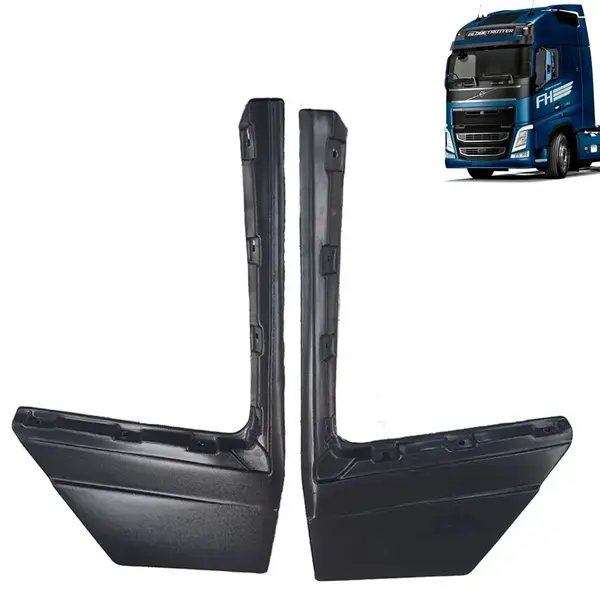Par Tampa Estribo Extensão Porta para Caminhão Volvo FH 2015 á 2022