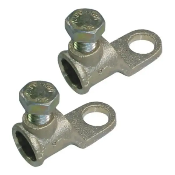Par Terminal Cabo Bateria P2 Ponteira M-70 Conector de Alta Durabilidade