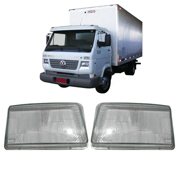 Par Vidro Farol Caminhão VW 2000... Leve