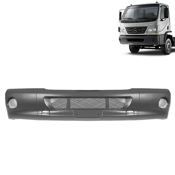 Para-Choque Dianteiro para Caminhão MB Accelo Cinza