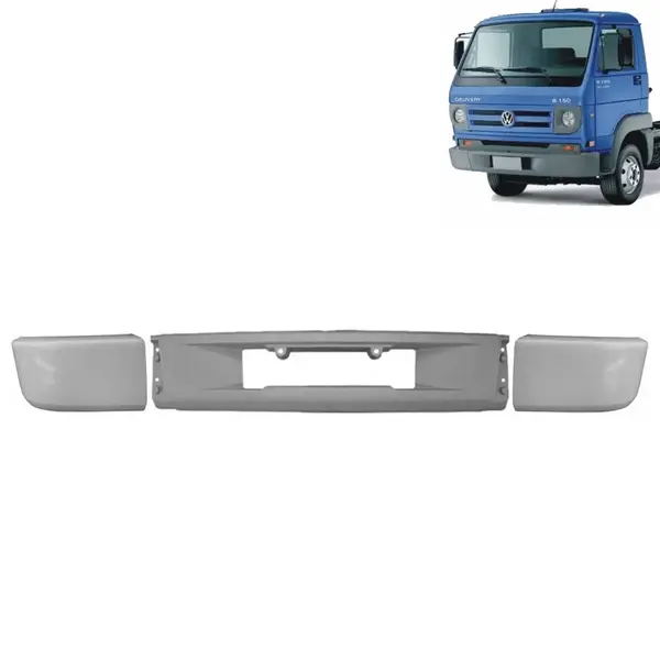Para-Choque Dianteiro para Caminhão VW Delivery 2005 á 2012 Cinza